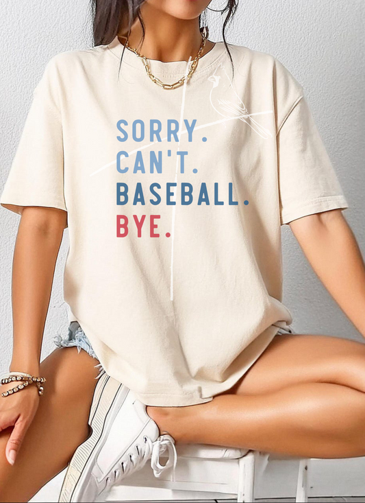 Sorry. Baseball. | Comfort Colors