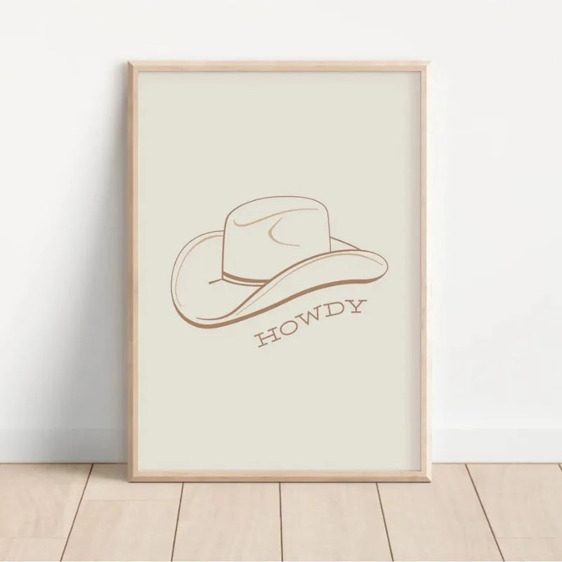 Western Boho Prints